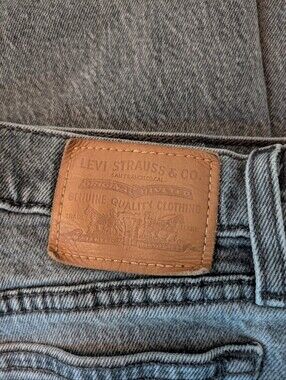 Levi's Wedgie Straight Jeans Black